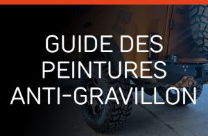 Guide des peintures anti-gravillons